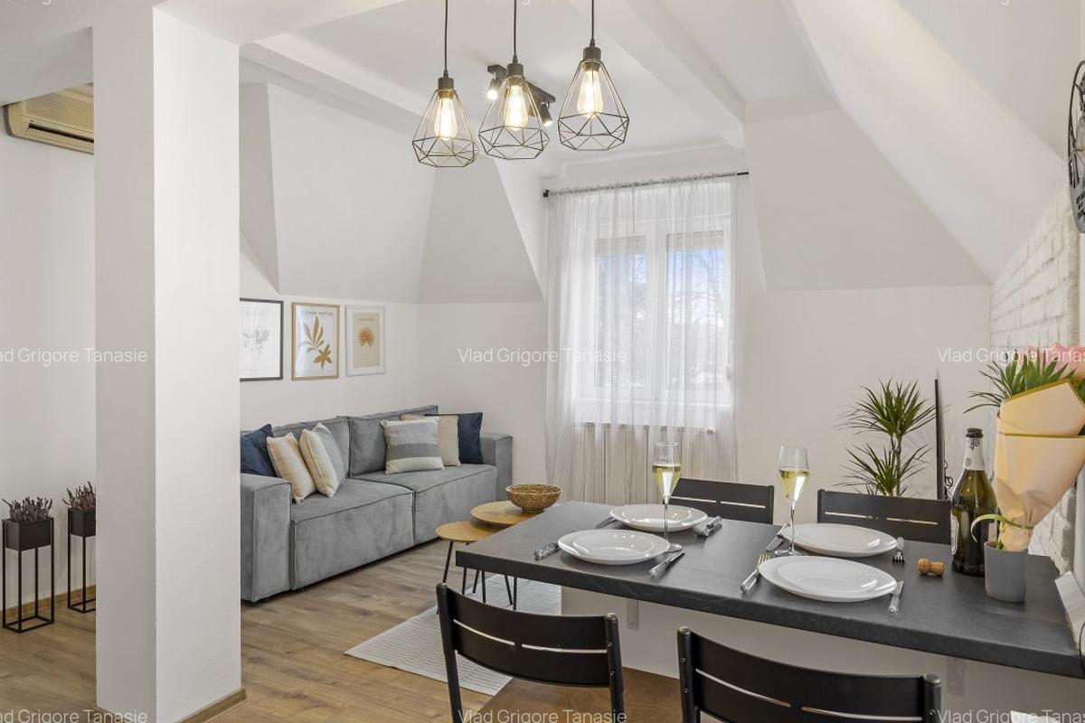 Apartament 3 camere in Domenii, la vila, cu intrare si curte proprie - imagine 1