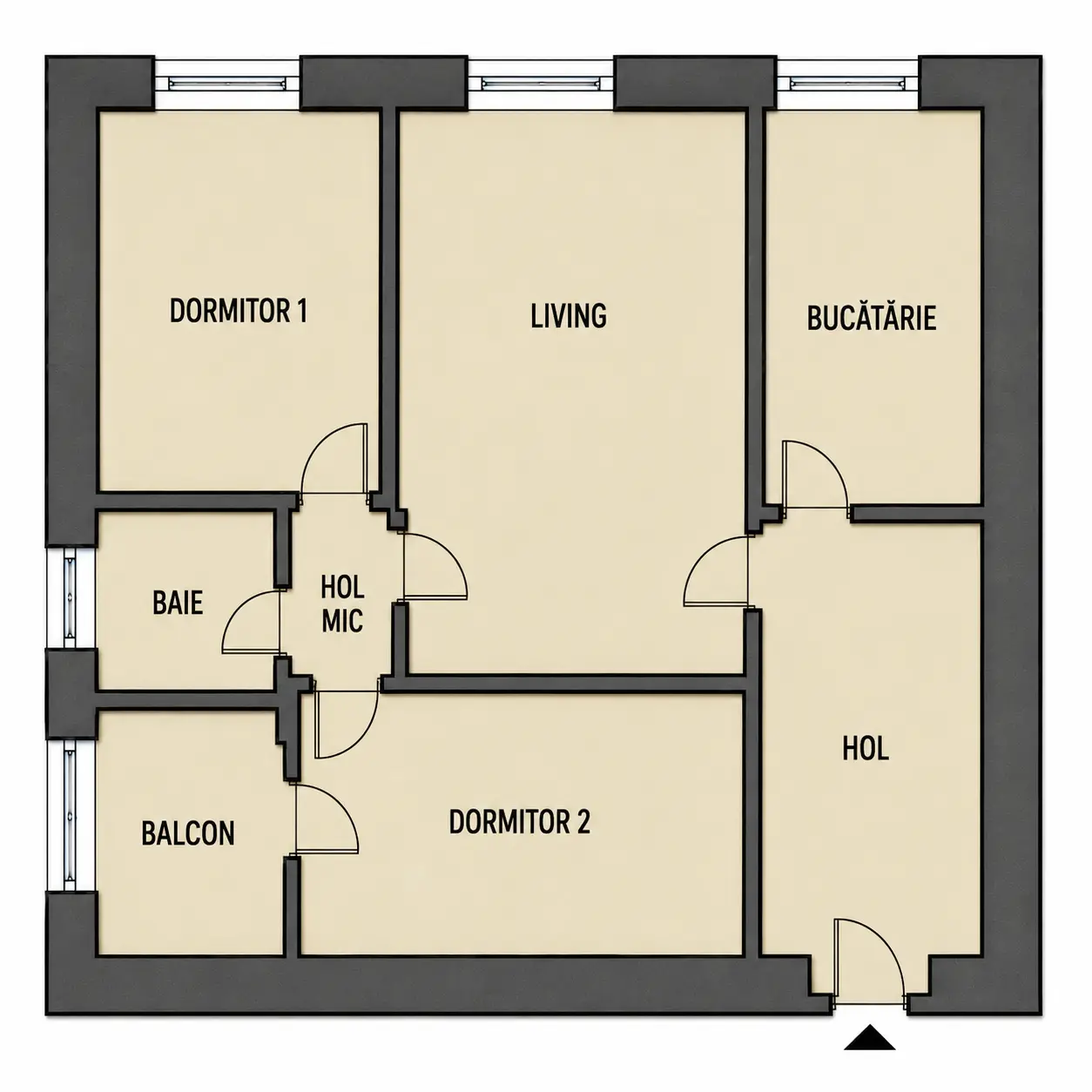 Apartament 3 camere Manastur, aleea Tazlău, lângă Baza sportivă La Terenuri