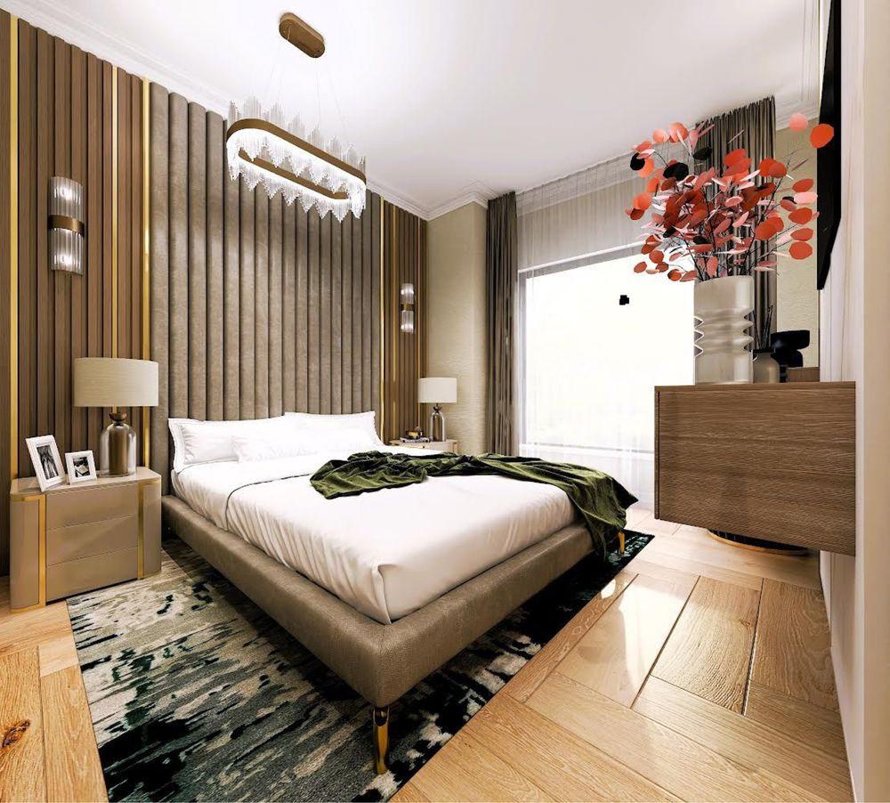 Inchiriez apartement,2 camere,termen lung,Avi Garden,parcare subterana