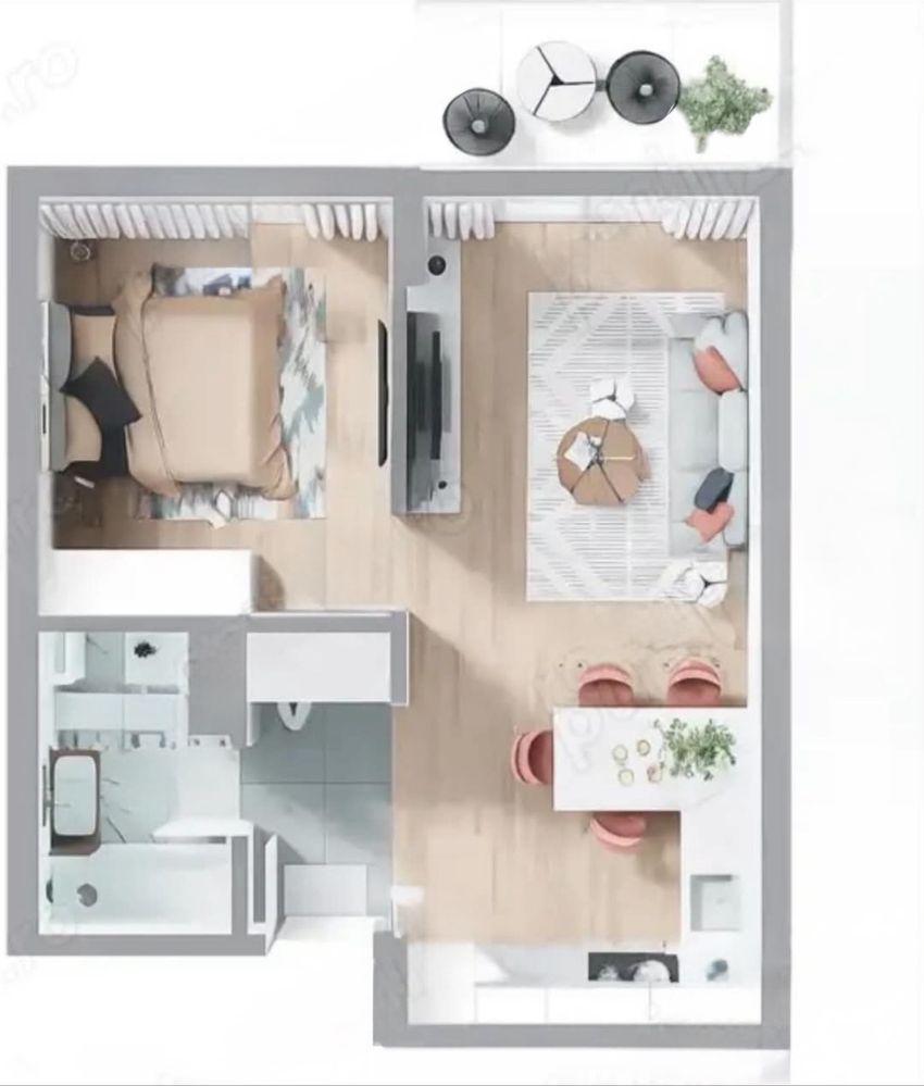 Apartament nou Prima Green, Nufarul