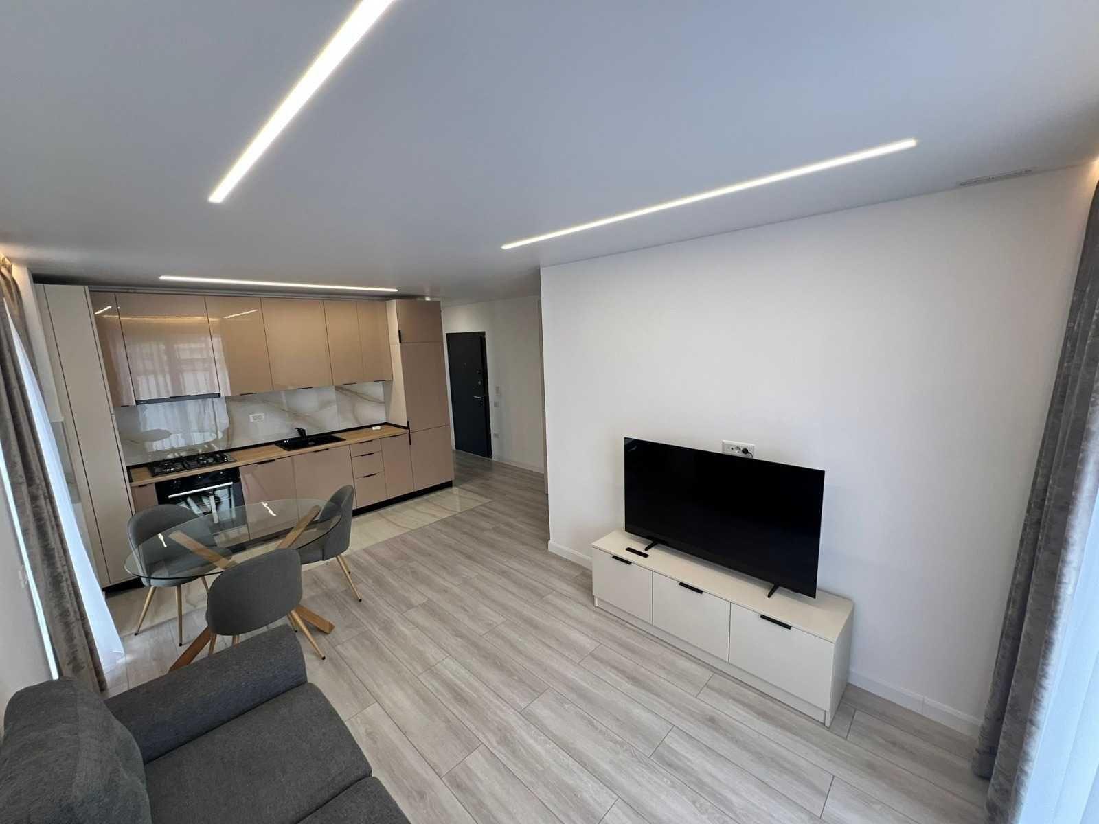 2 camere premium cu terasă spectaculoasă | Metrou Apărătorii Patriei  – prima inchiriere