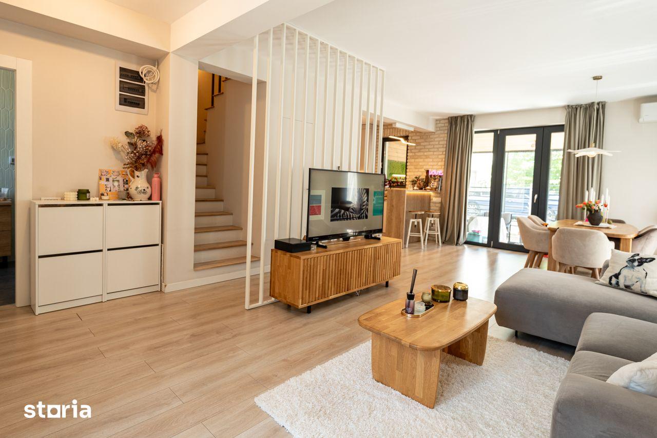 Casă premium Otopeni vechi | 2 en-suite, mansardă 40mp, cartier select