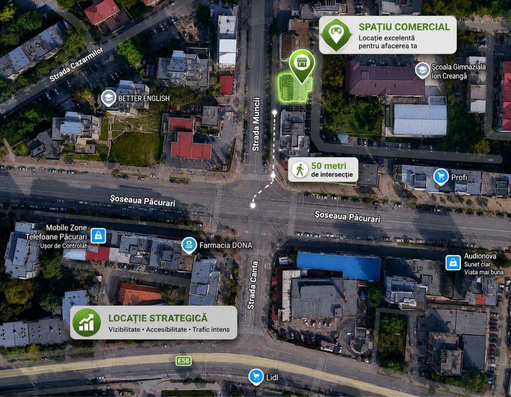 Închiriez Spațiu Comercial- 24 mp- Pacurari- Moara de Foc