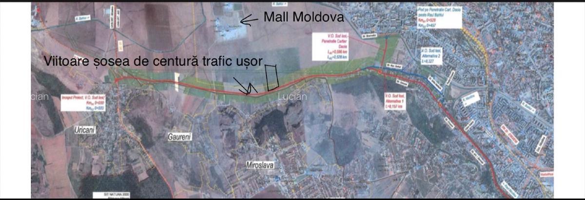 Teren intravilan Iași , în spate la Mall Moldova - imagine 1