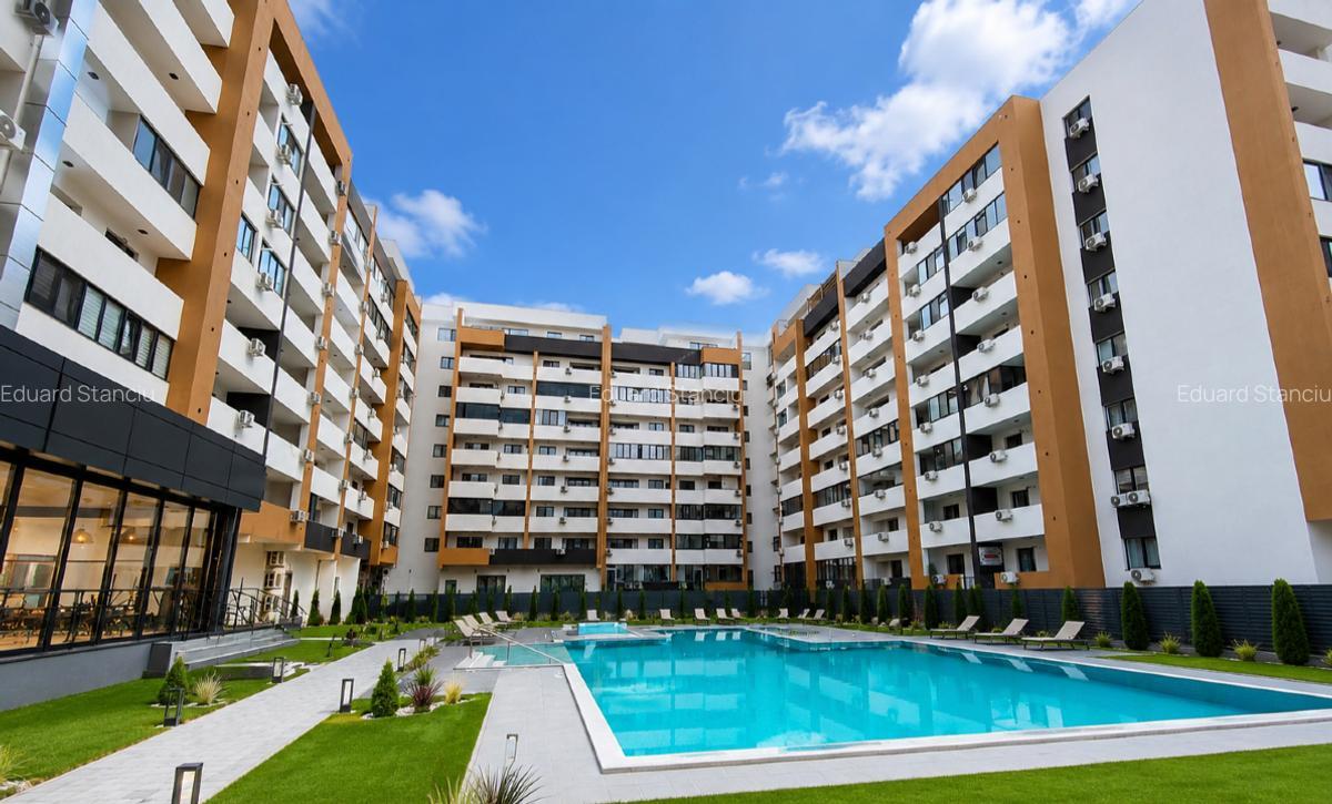 PROPRIETAR  apartament 2 cam, metrou 5 min pe jos, et.1, 42mp utili, PISCINA - imagine 1