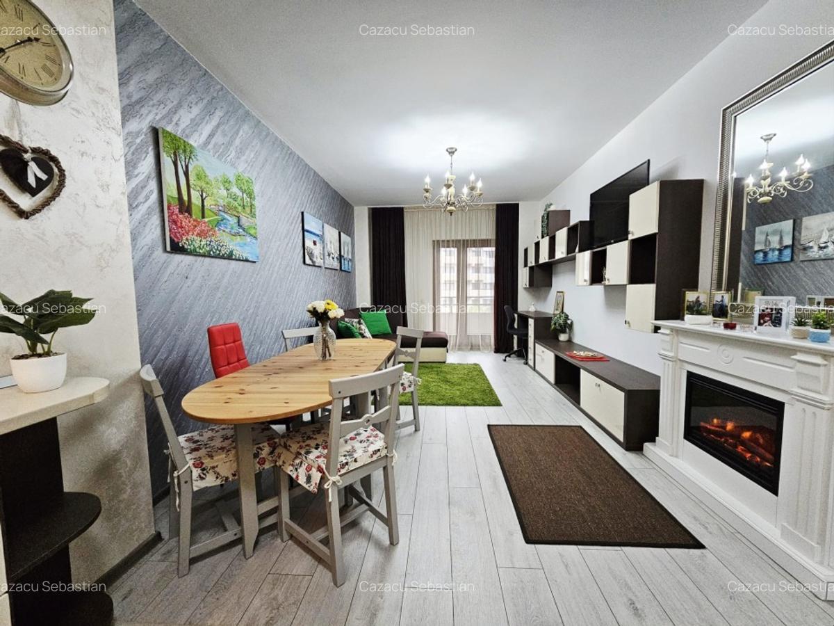 Vand apartament 2 camere mobilat utilat, 74mp NOU 2026 - imagine 1