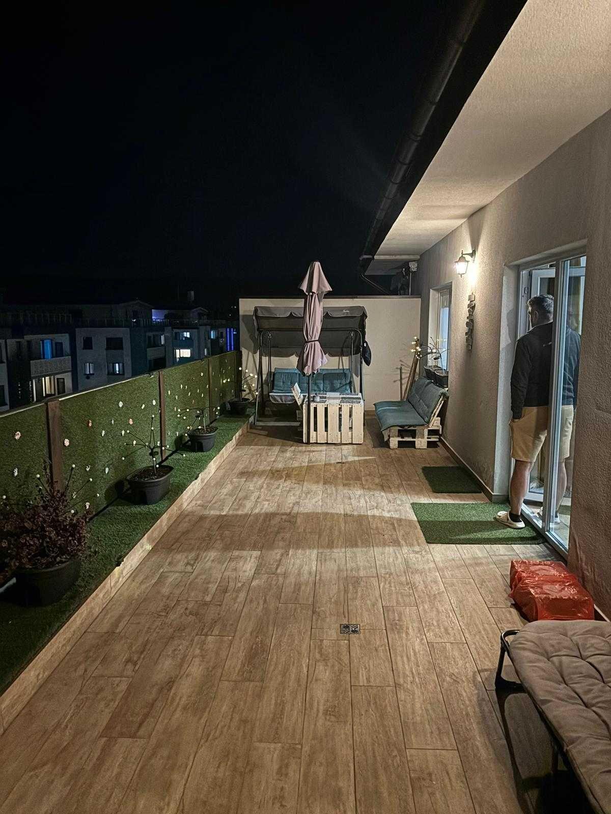 Inchiriere apartament zona Vivo Clu 2 camere + open kitchen etaj 7-terasa 30m2 + loc de parcare subteran