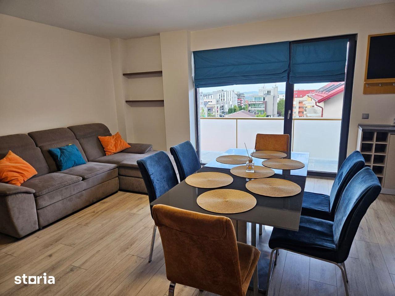 Apartament 2 camere in Buna Ziua, balcon, lift si parcare exterioara