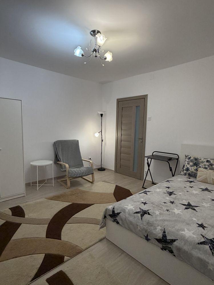 Garsoniera premium de inchiriat zona Diham - Mega Mall - complet utilata si renovata, prima inchiriere, finisaje de calitate
