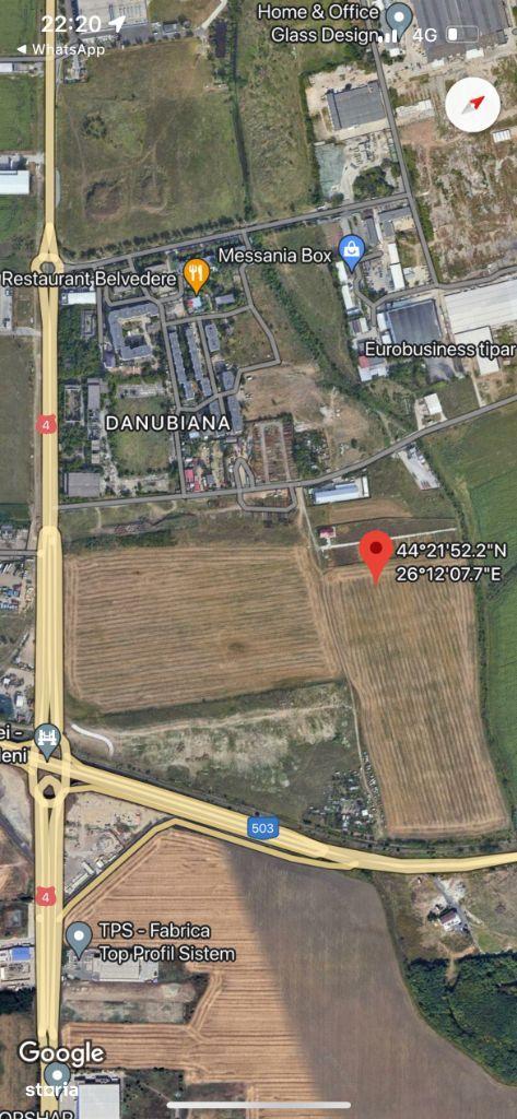 Teren Intravilan Popesti Leordeni Danubiana 5.000 mp