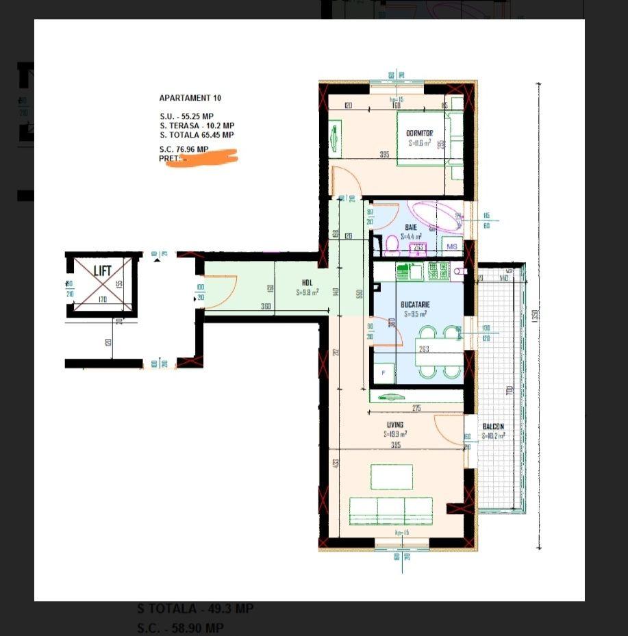 Apartament cu doua camere de vânzare - imagine 1
