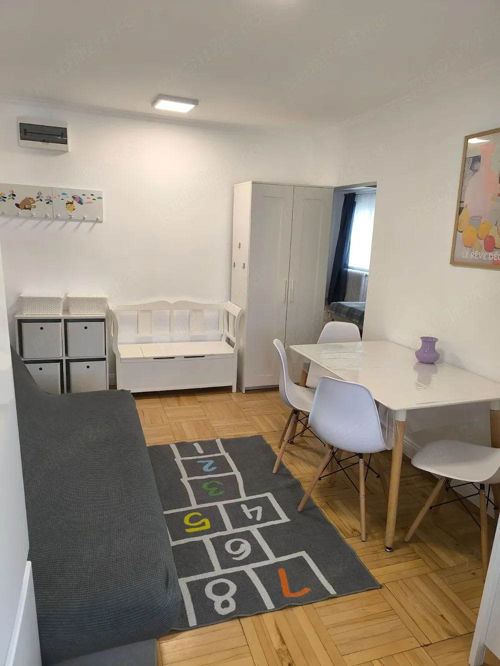 Închiriez apartament 2 camere mobilat și utilat