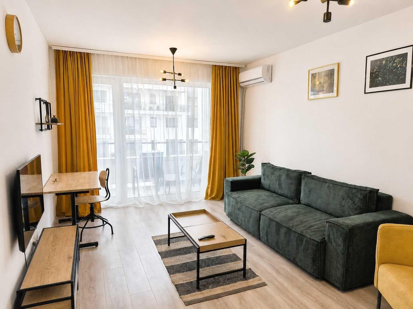 Apartament 2 camere decomandat, bloc 2021, 7/11. Alphaville Arena