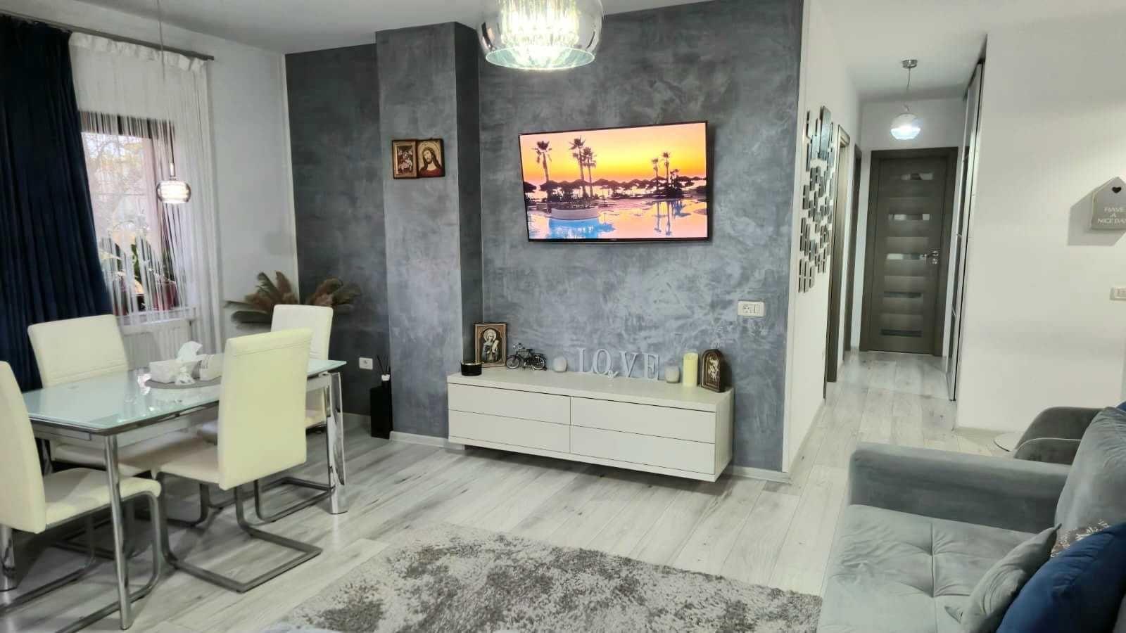 Apartament de vanzare cu 3 camere la cheie si parcare privata Constanta