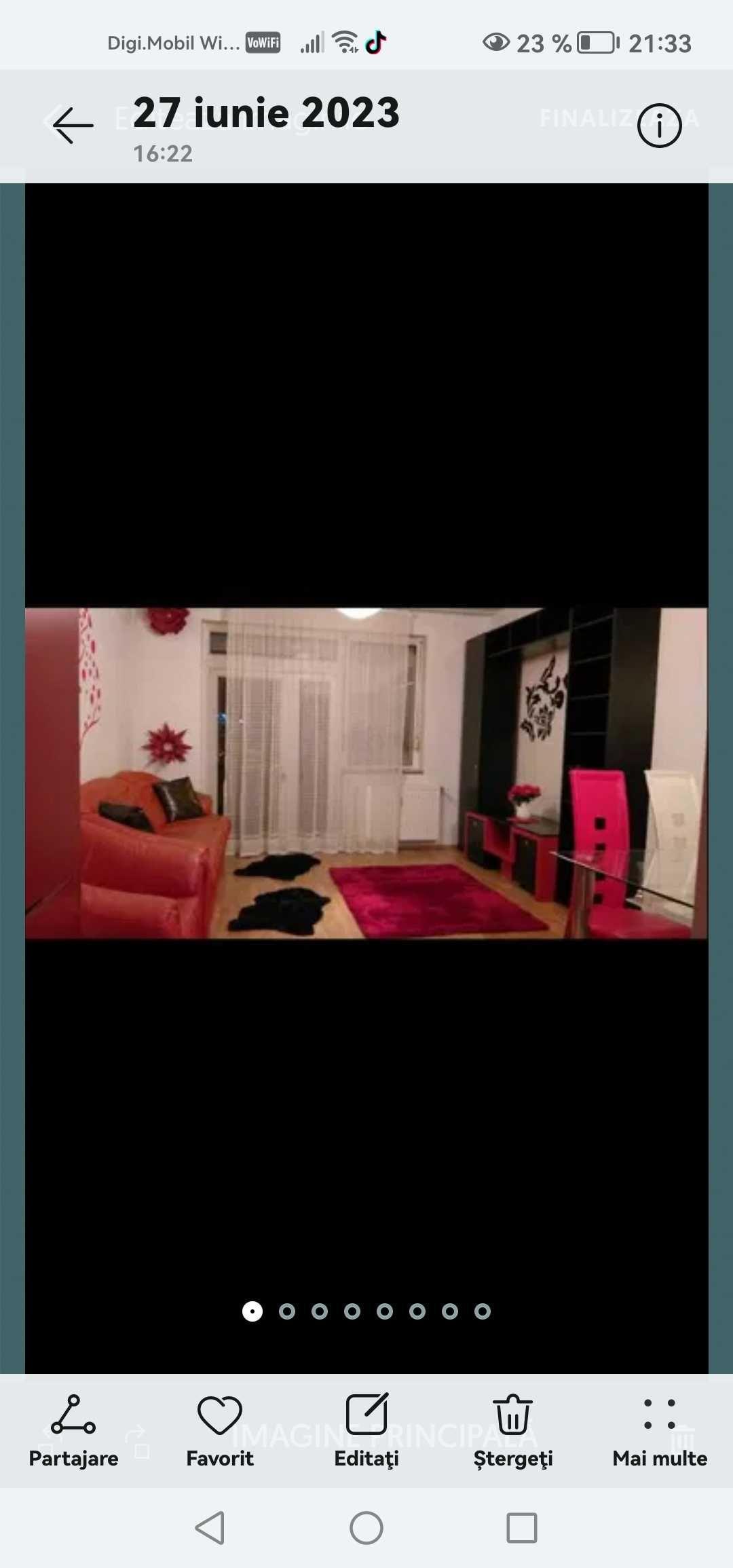 Închiriez apartament în Prima Nufărul