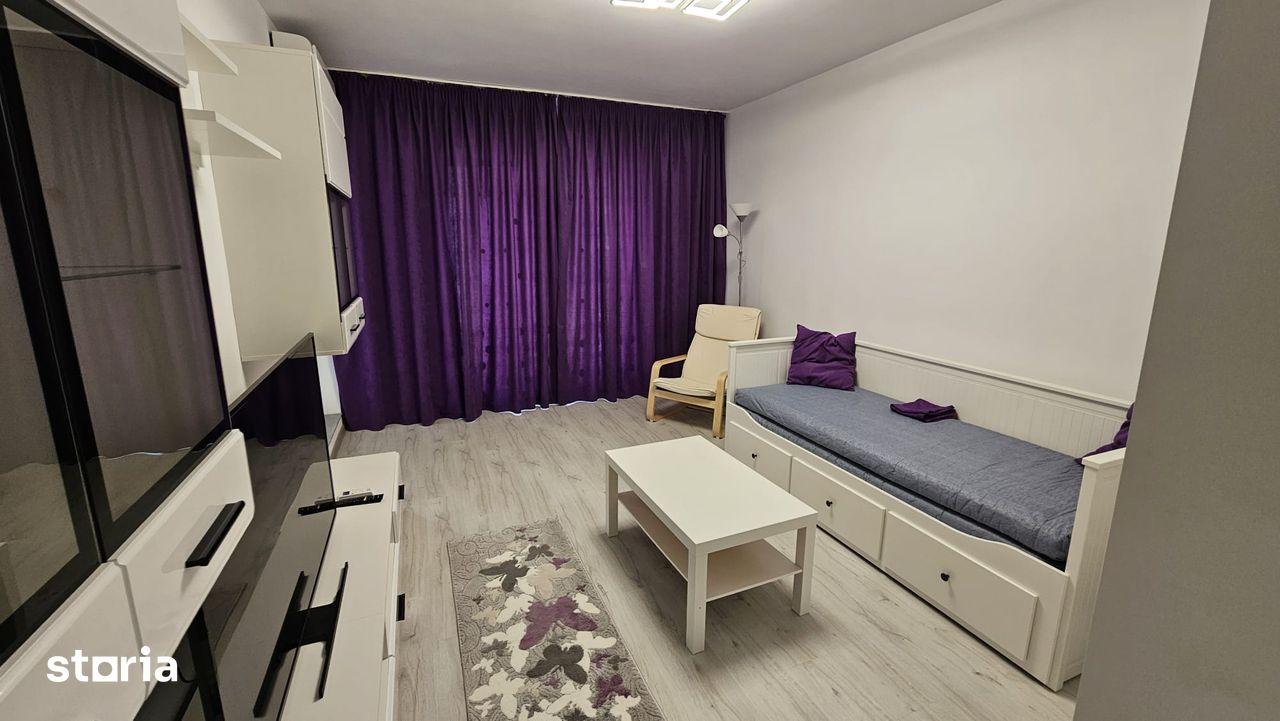 Garsonieră Modernă cu Pat Matrimonial și Canapea | Nicolae Teclu