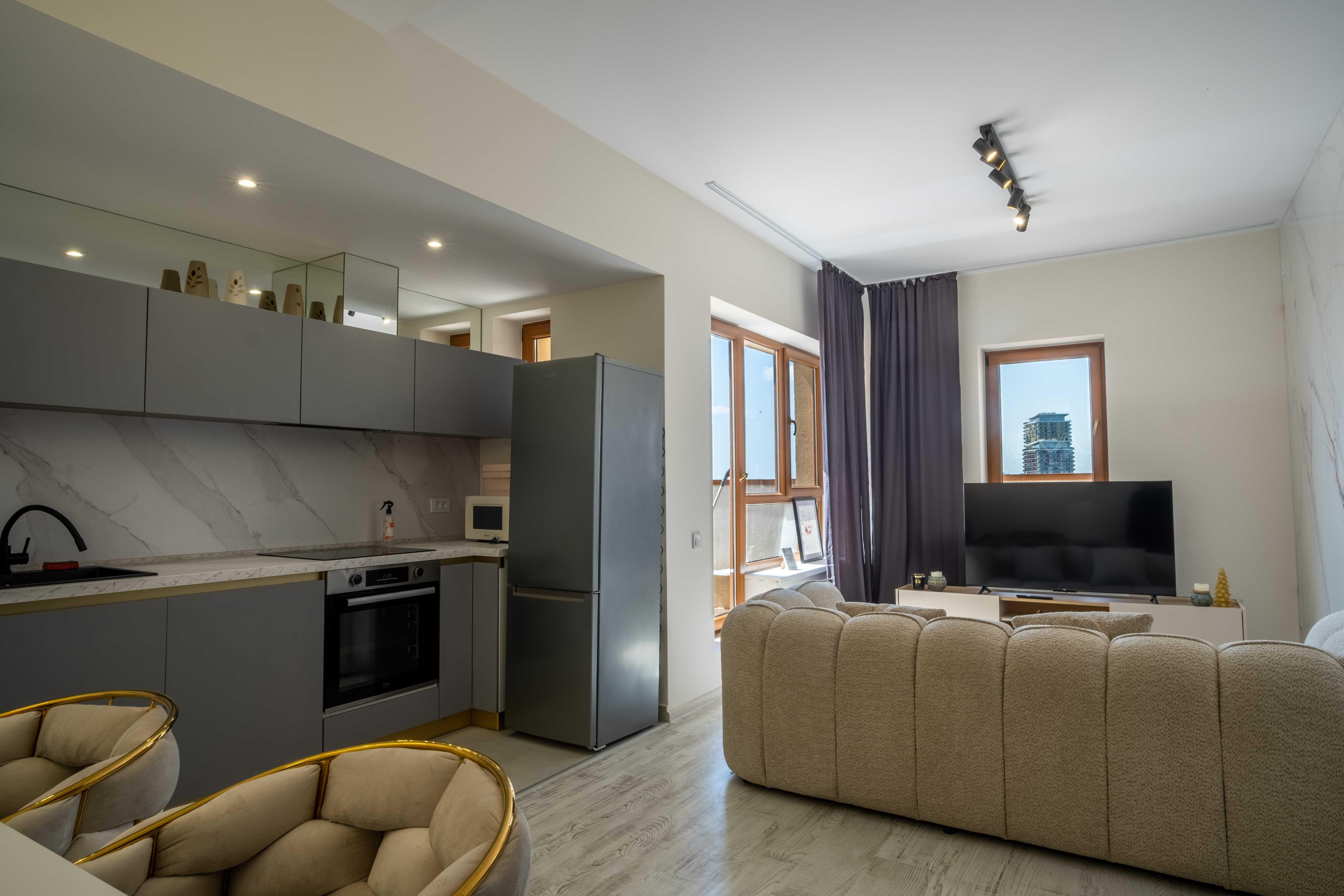Apartament premium 2 camere - bloc nou GVi, cu terasă 26 mp și finisaje moderne