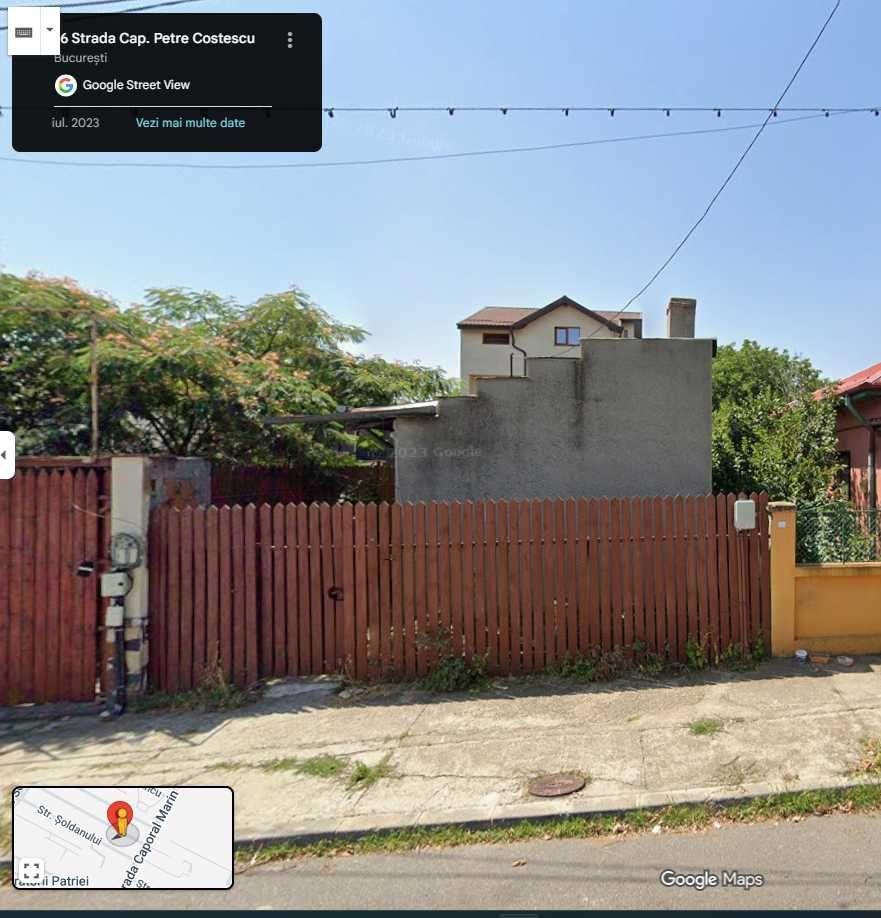 Teren+casa de consolidat langa metrou aparatorii patriei