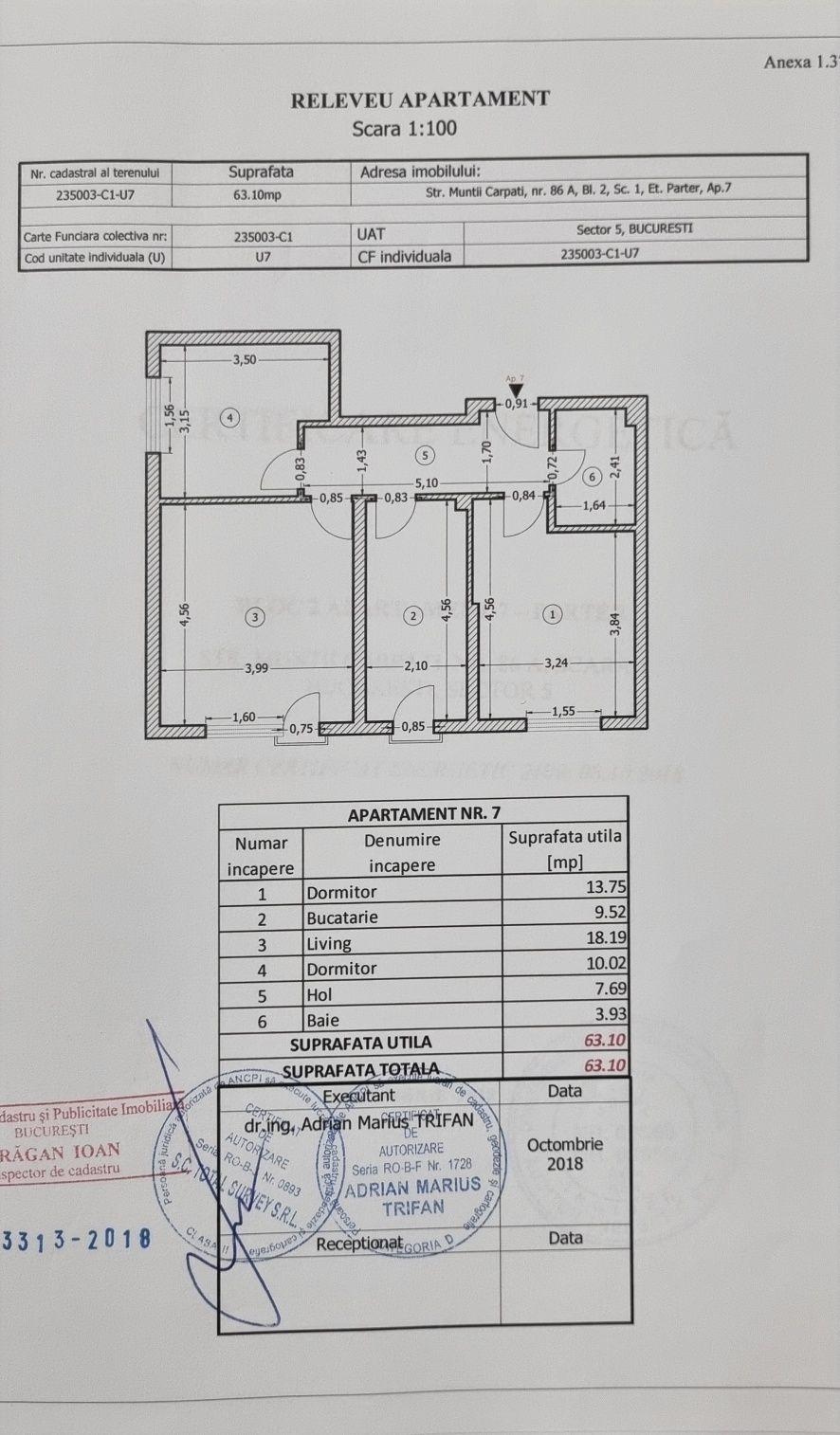Apartament 3 camere - imagine 1