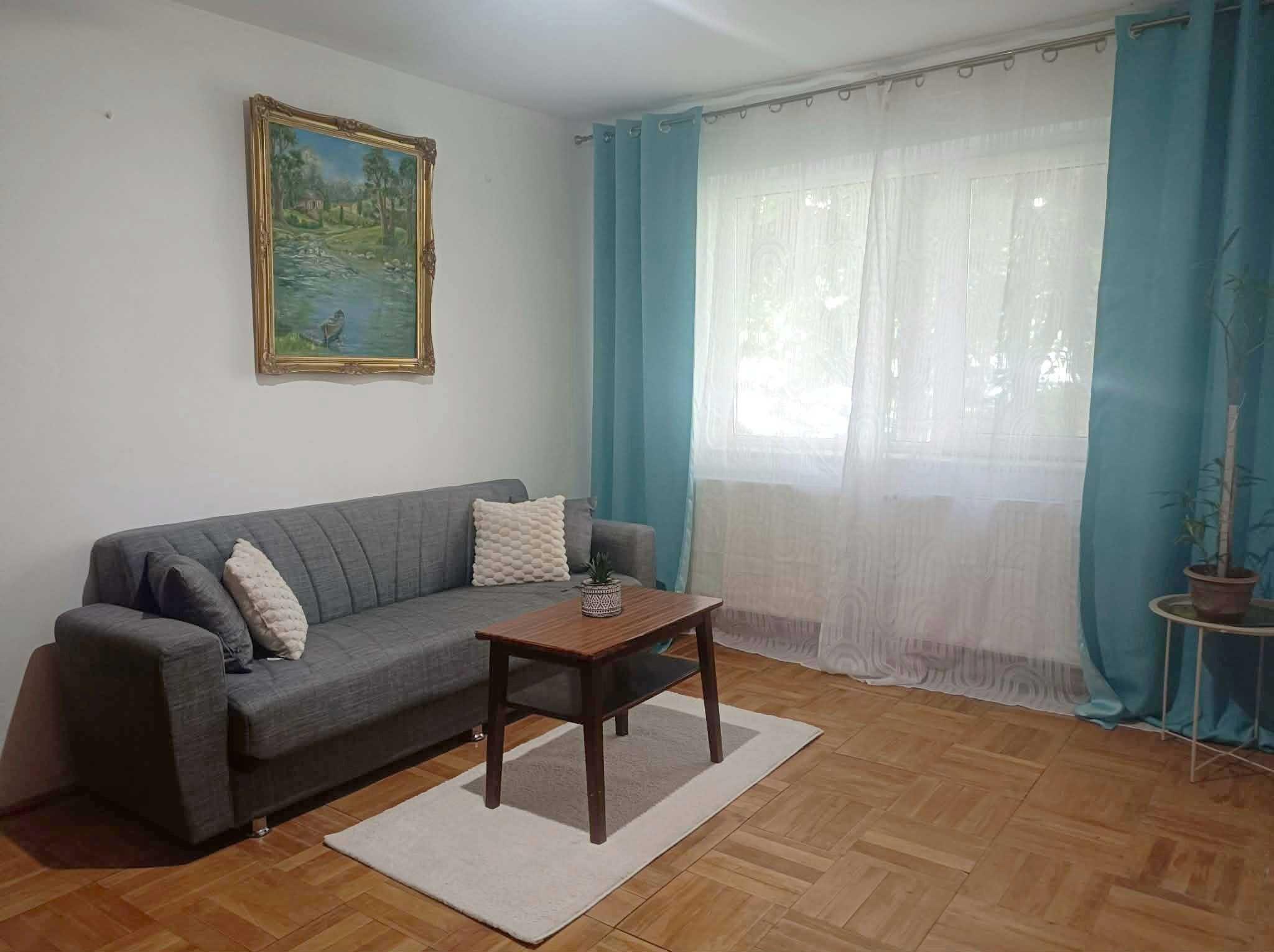 Inchiriez apartament 2 camere, zona Boul Rosu, centrala proprie