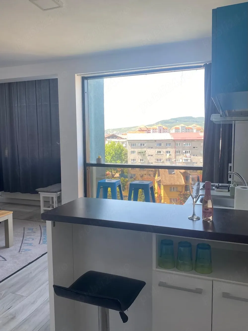 Apartament 2 camere Studio modern 50mp Central C.R. Vivu Priveliște superbă - imagine 1