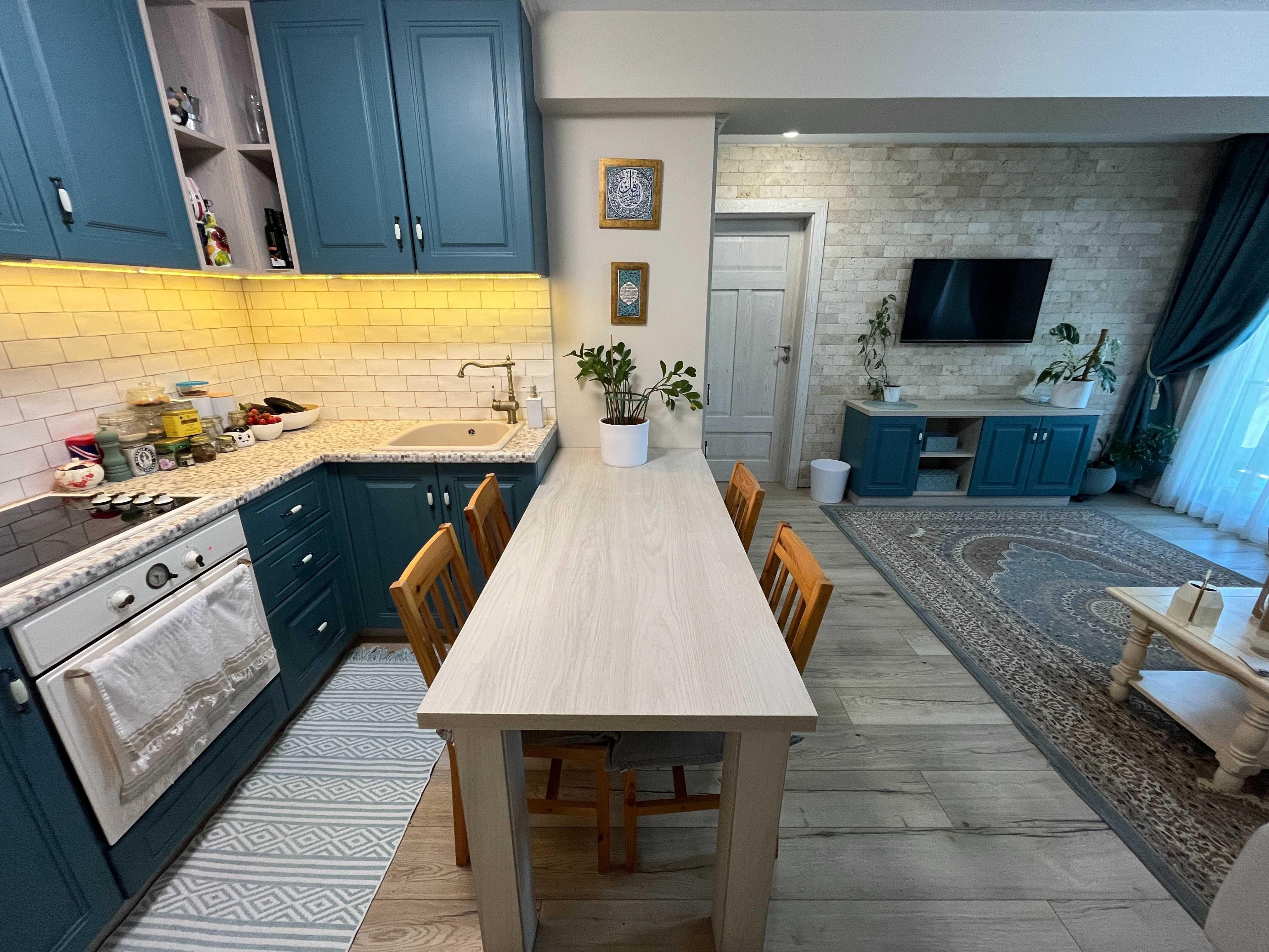 Apartament cu 3 camere de inchiriat, Borhanci, parcare subterana, balcon panoramic, 10 minute de centru
