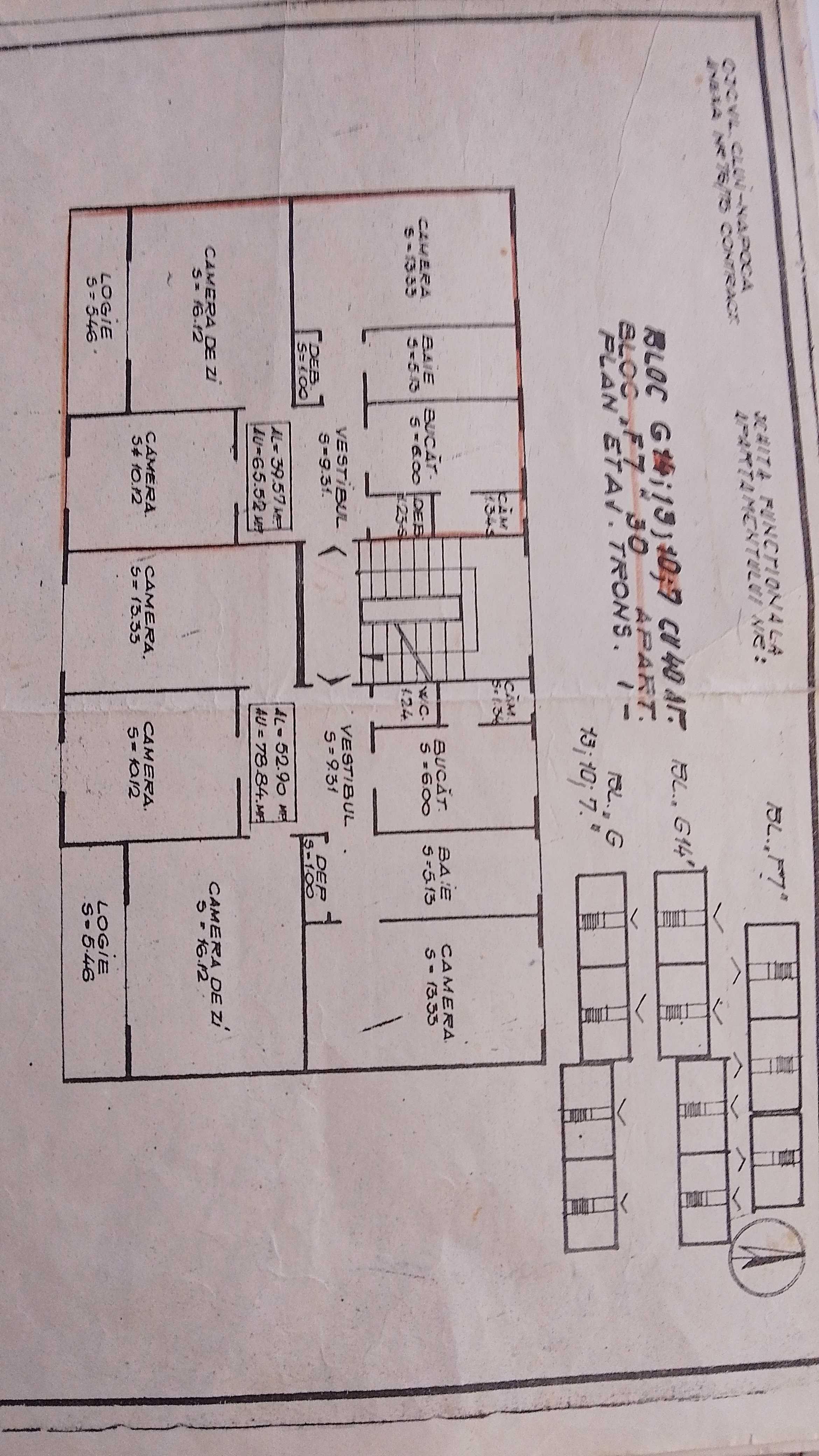 Apartament 3 camere - imagine 1