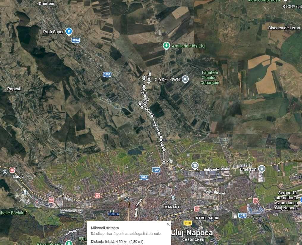 Vanzare Teren Dealul Fanatelor Cluj 700 mp