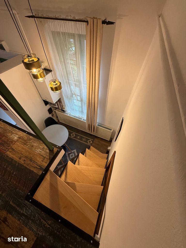 Studio boutique|Loft pe 3 niveluri|Terasă|Parcare| Ideal investiție