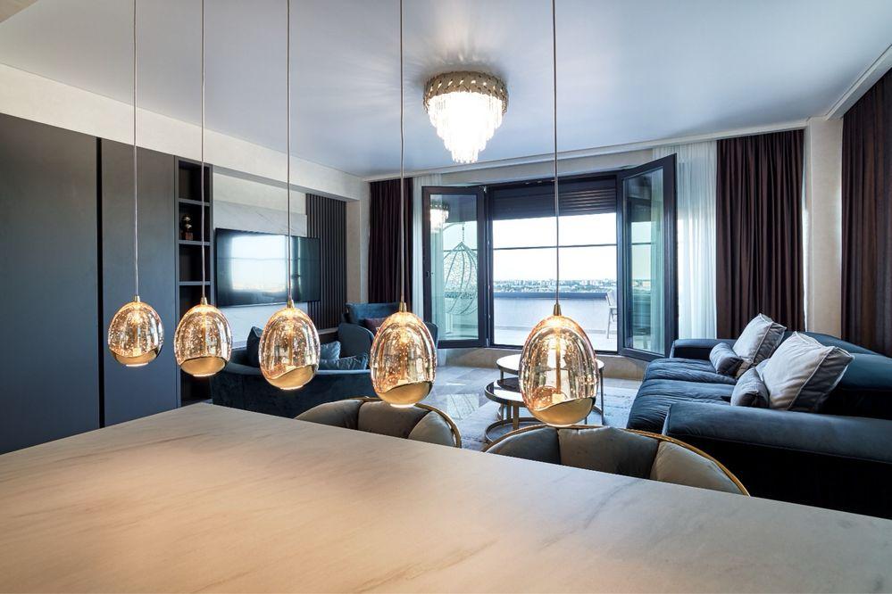 Apartament 2 camere Sigma Residence - terasă - vedere la mare și lac