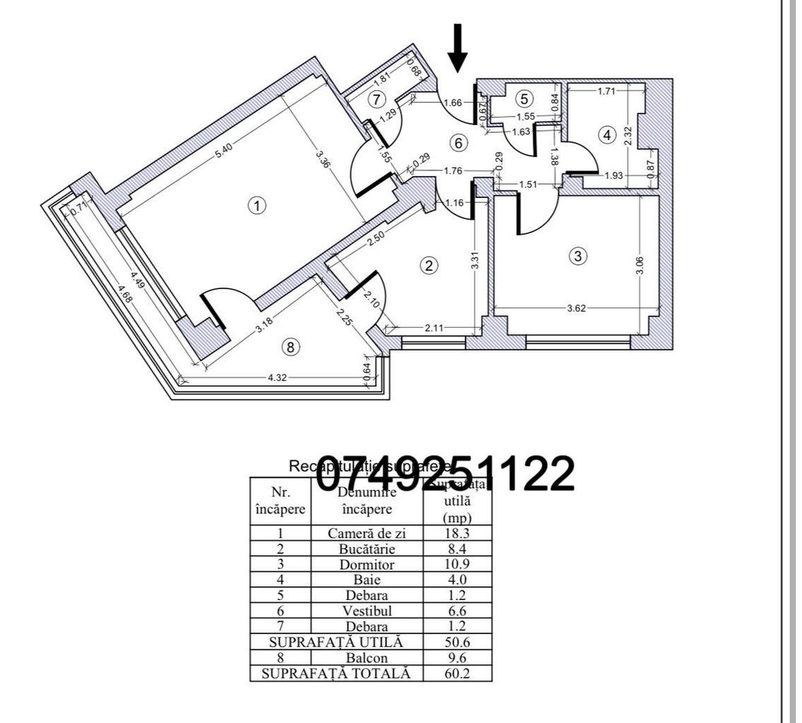 Apartament 2 camere Lacul Tei Parcul Circului