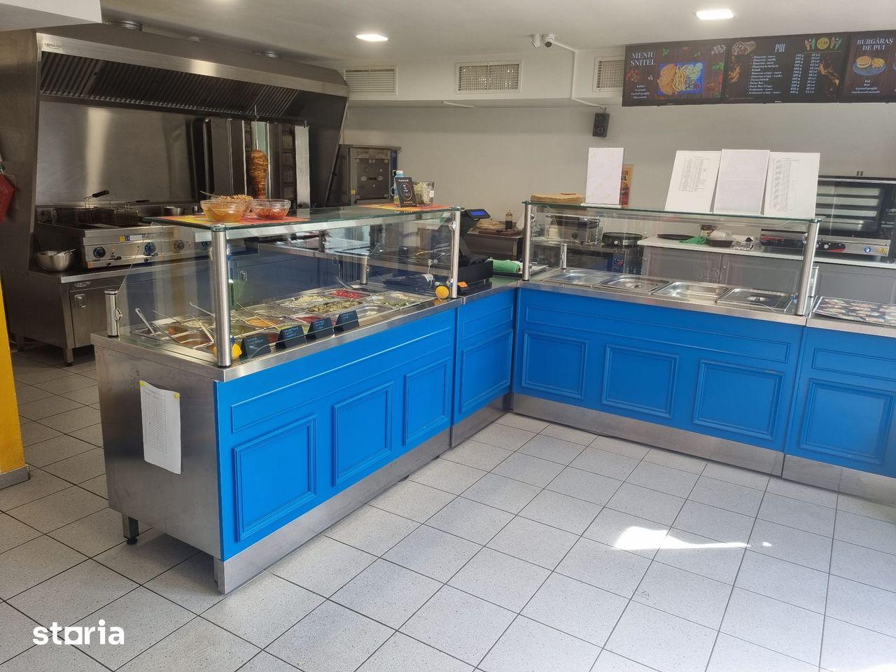 Vând / închiriez fast-food complet utilat