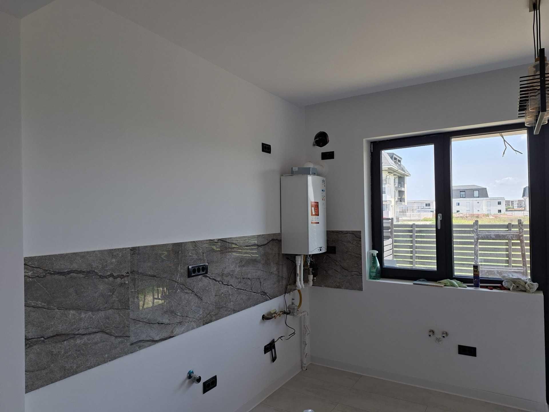 Vand apartament nou, 2 camere cu gradina, Otopeni