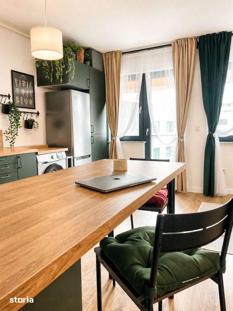 Studio 43 mp| Prima închiriere|Parcare inclusă|Ivory Residence Pipera