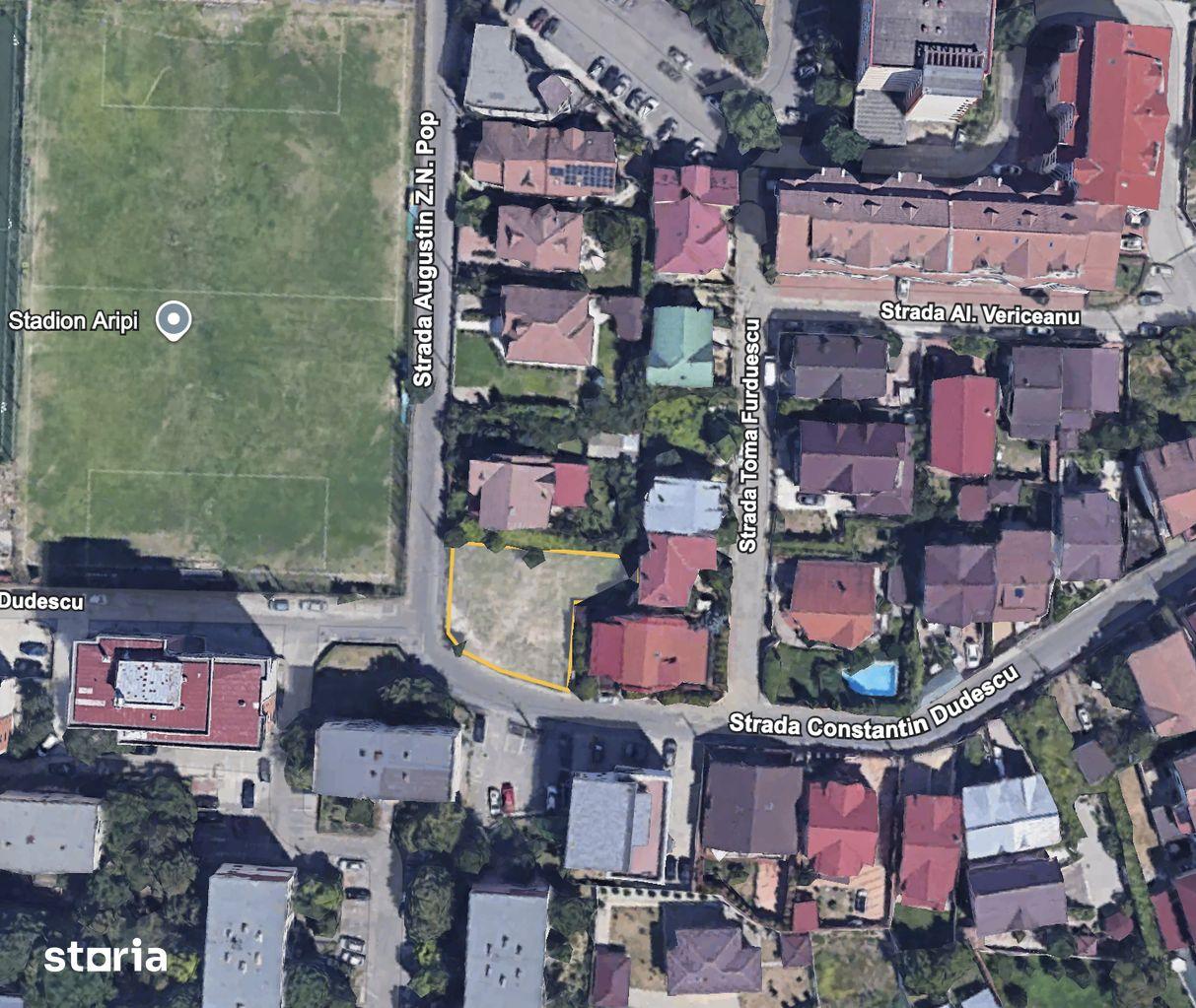 Teren Intravilan Zona Craiovei Gen. 11 suprafata 605mp