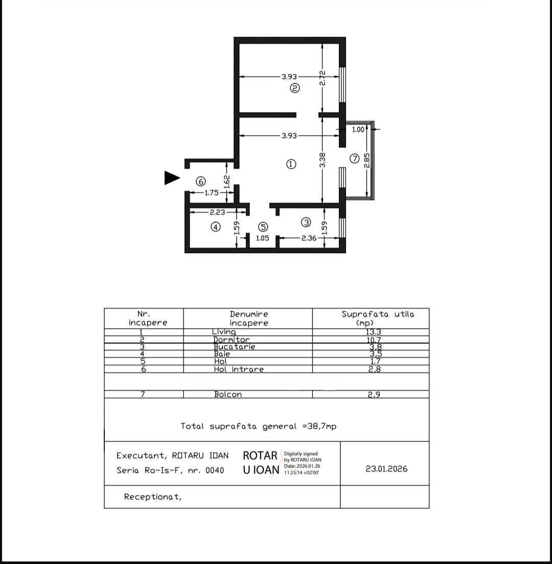 Proprietar ap 2 camere et 3/10 bl cu lift, fara risc Alex. cel Bun la bulevard