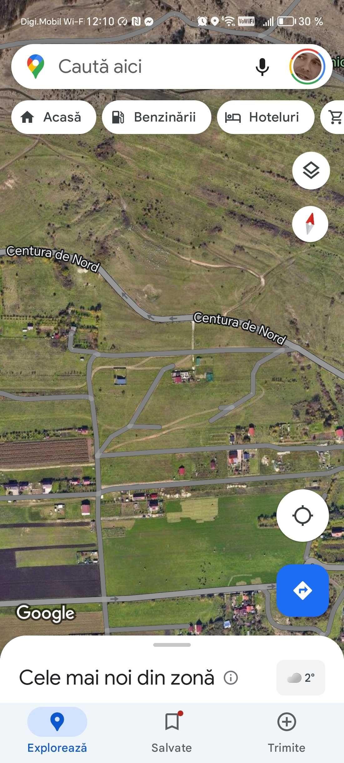 Vând teren pe Centura de Nord Florești - Cluj-Napoca - imagine 1