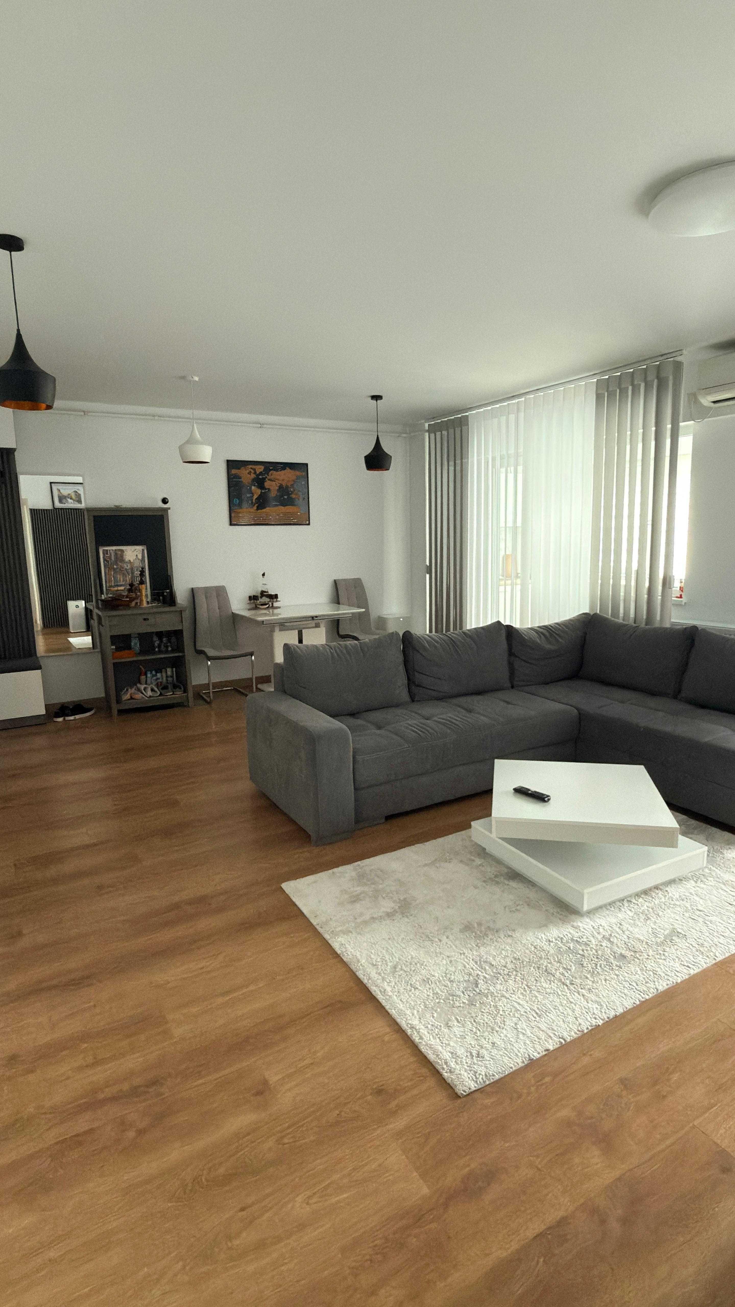Apartament modern cu 3 camere, 84 mp utili | Complet mobilat și utilat