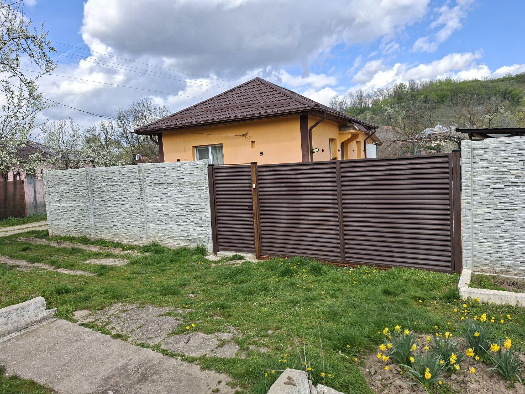Casă de vânzare lazu dolj 23 km de craiova mobilată și utilată gata de mutat curte amenajată