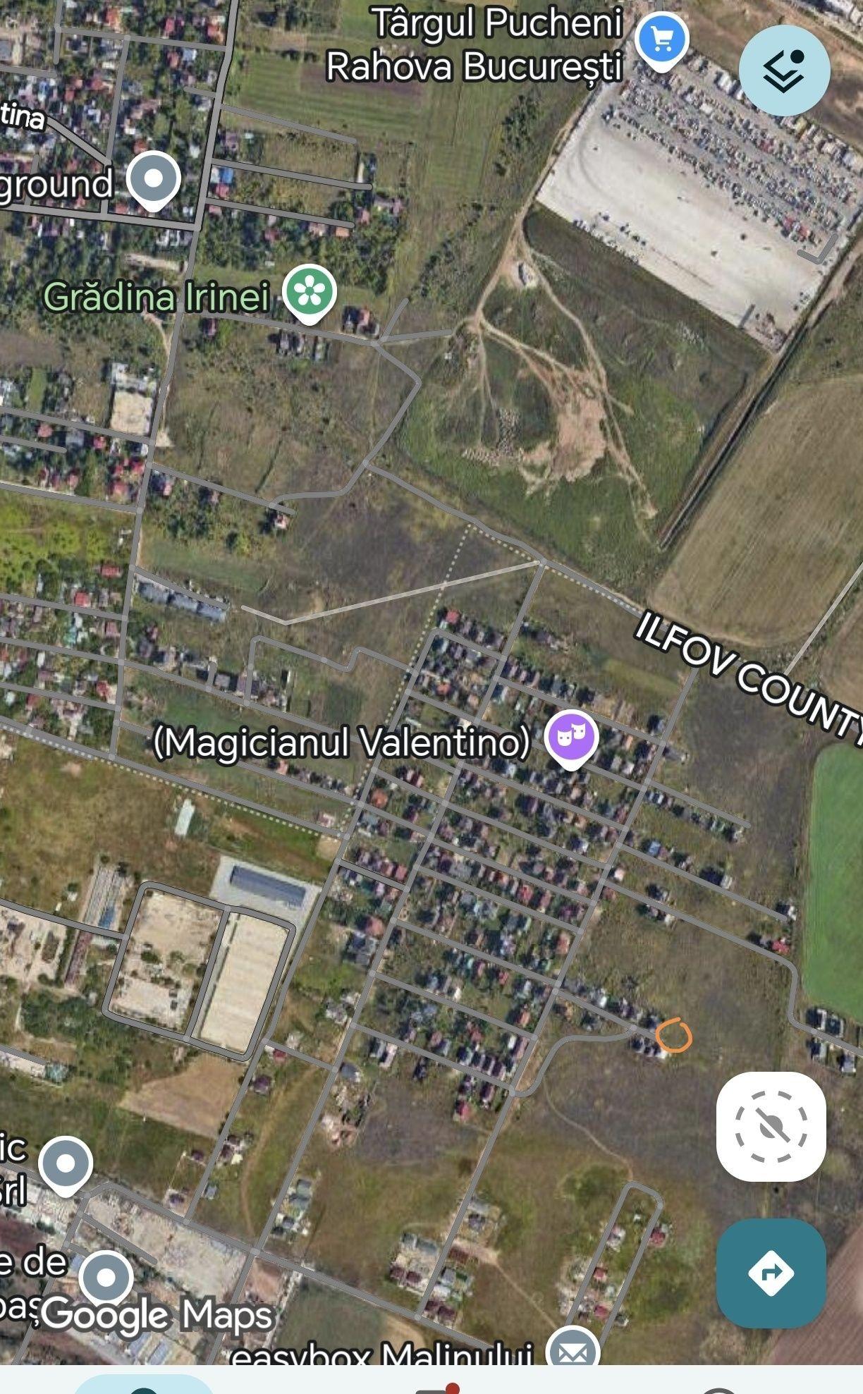 Vând teren 420mp (350m construibili + 70m retragere din strada privată) - imagine 1