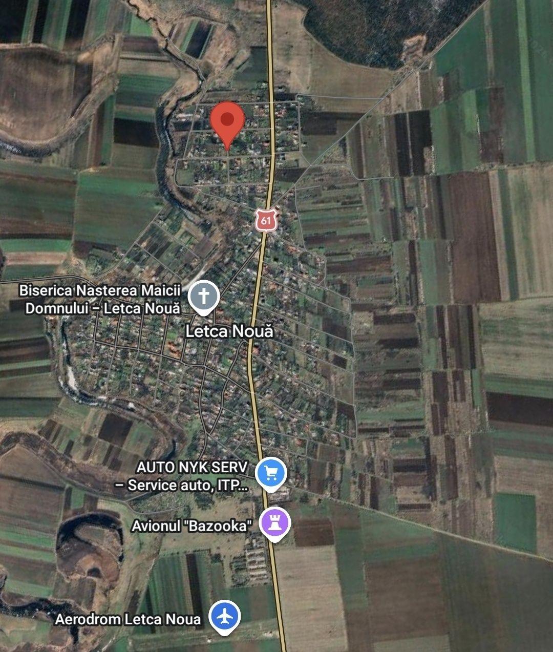 Teren intravilan / Curte com Letca Noua jud Giurgiu - imagine 1