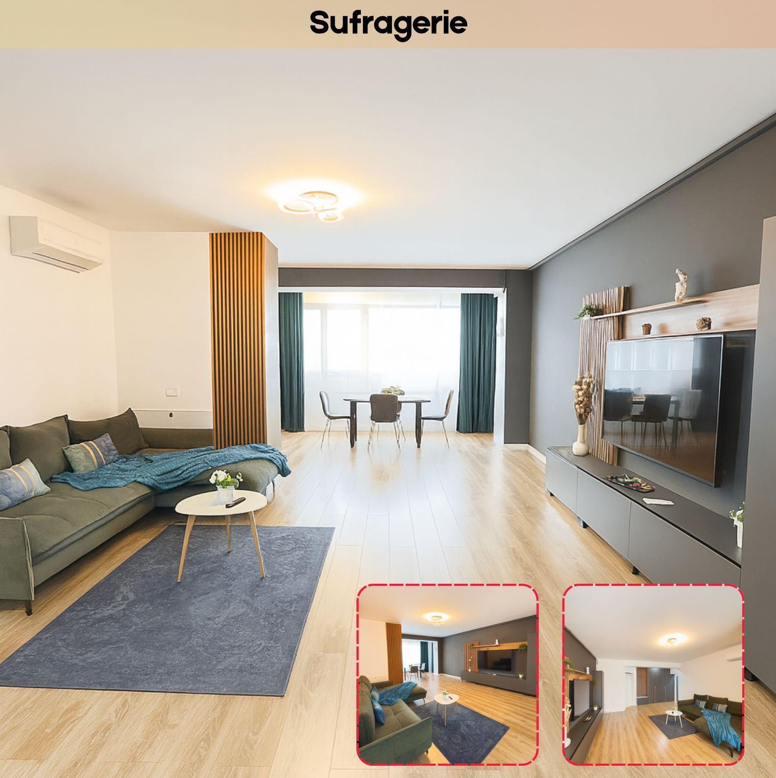 Apartament 2 Camere Ivory - 70 mp, Mobilat