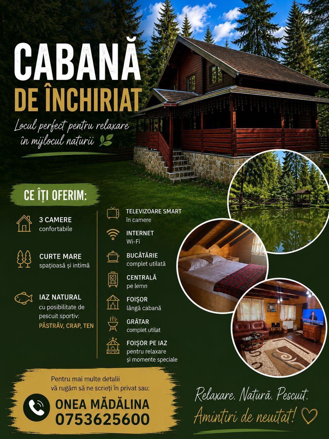Închiriere cabana - imagine 1