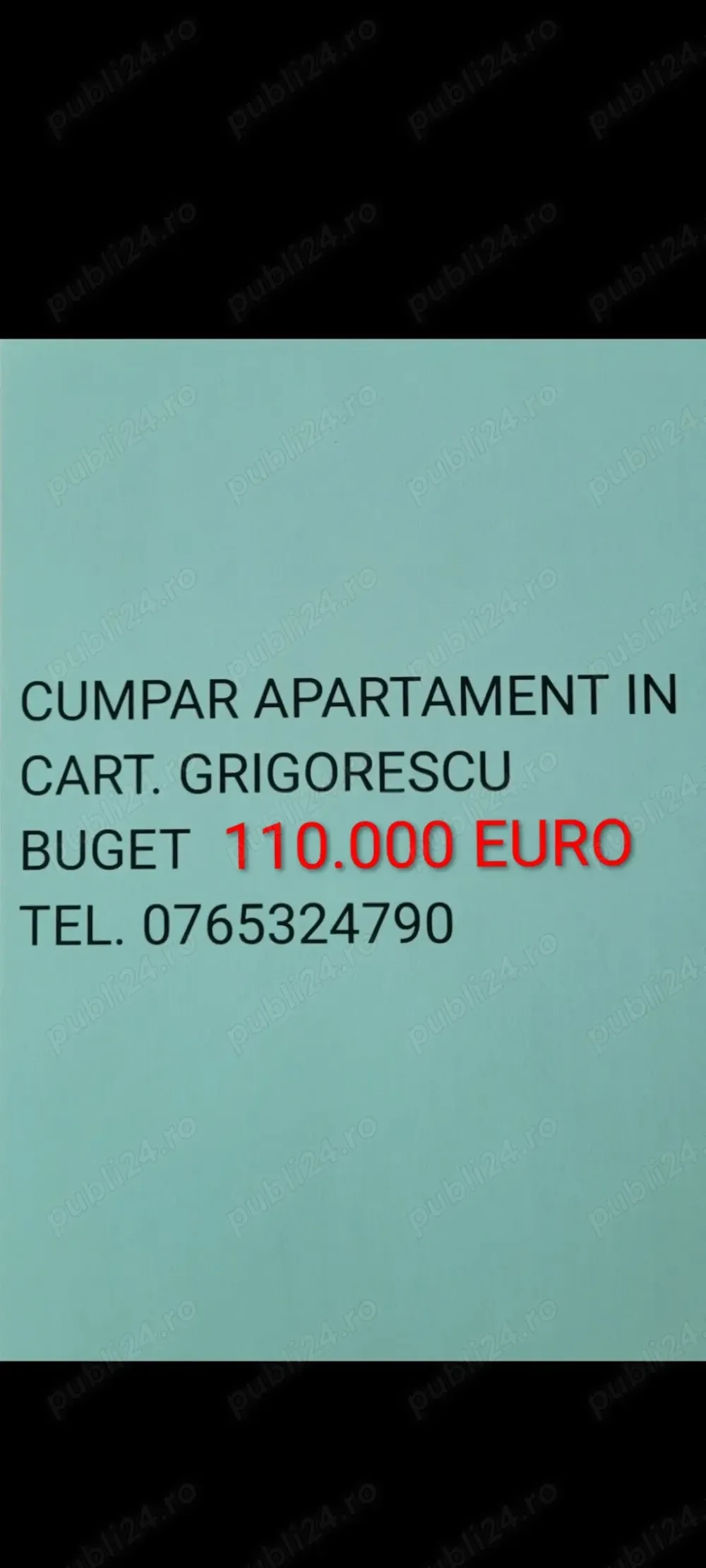 Apartament grigorescu