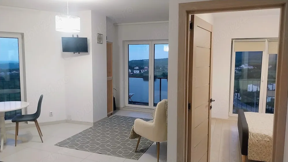 Închiriez apartament 50 mp, bloc nou, cartier Bună Ziua, Cluj-Napoca