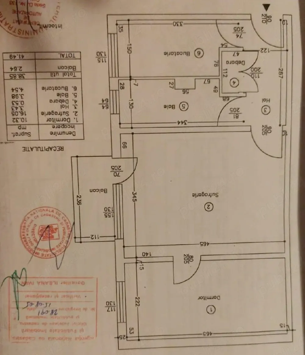 apartament de vânzare