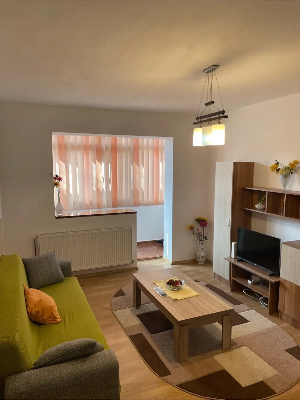 Apartament 2 camere semidecomandat 54 mp