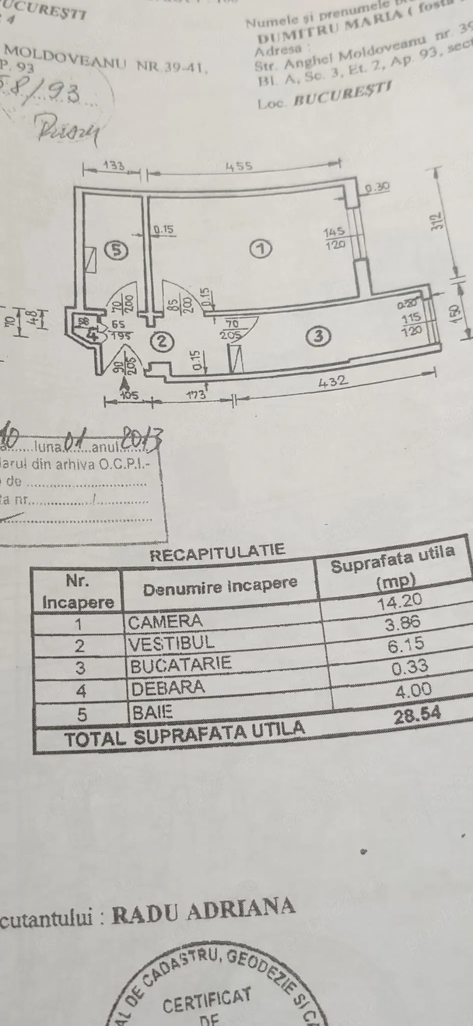 Vand urgent garsonieră CF 1, complet renovata, utilata si gata de mutare - Dedeman Progresu