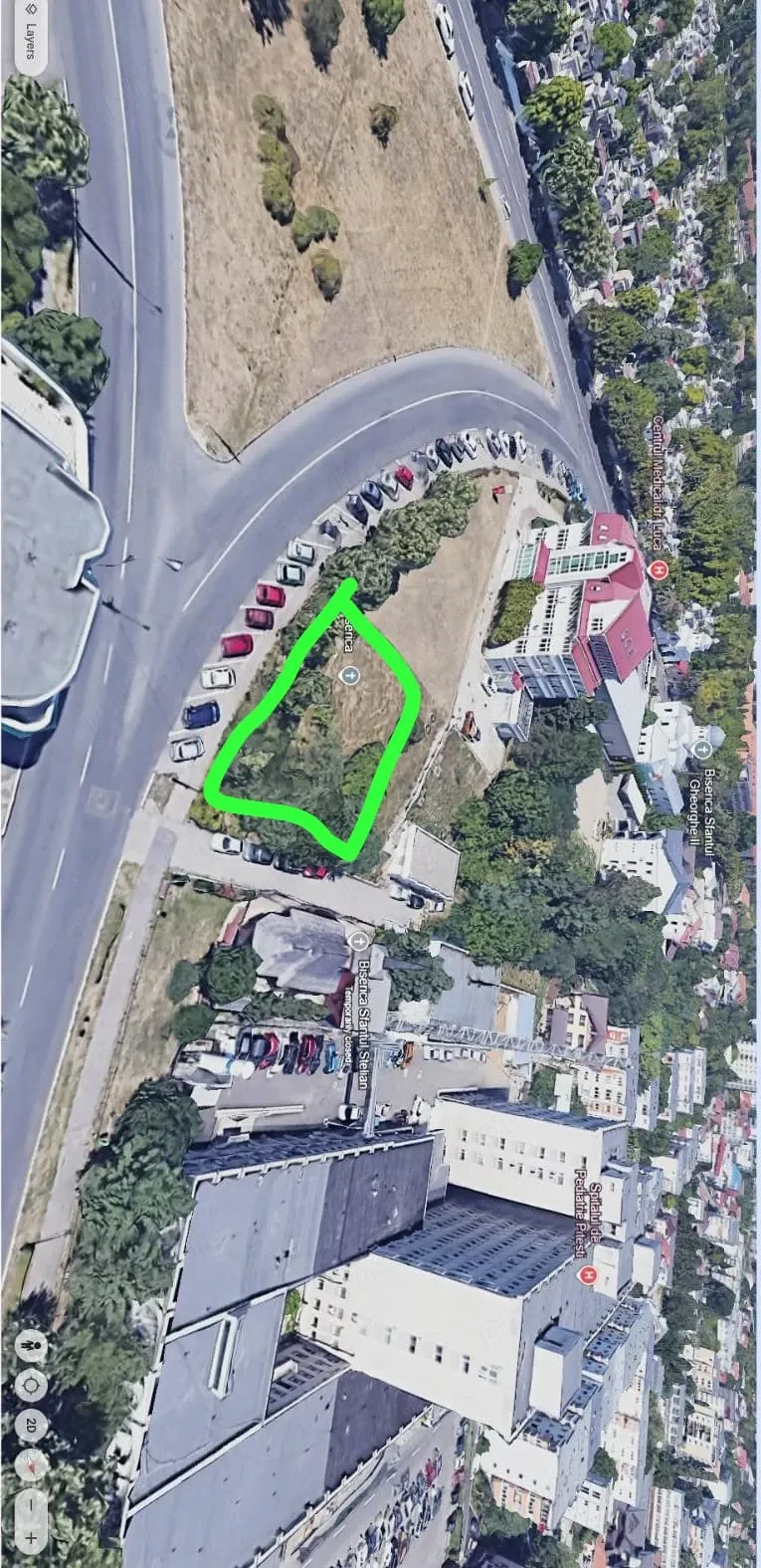 Vand teren 586mp BD Eroilor 44A, Pitesti - imagine 1