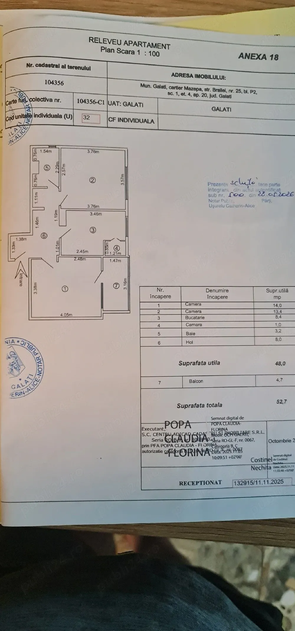 Proprietar vând apartament 2 camereMazepa decomandat - imagine 1